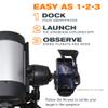 Celestron StarSense Explorer DX 5-inch App-Enabled Telescope  130mm Schmidt-Cassegrain with Smartphone Dock & StarSense App  iPhone & Android Compatible  Easy-to-Use for Beginners view 2