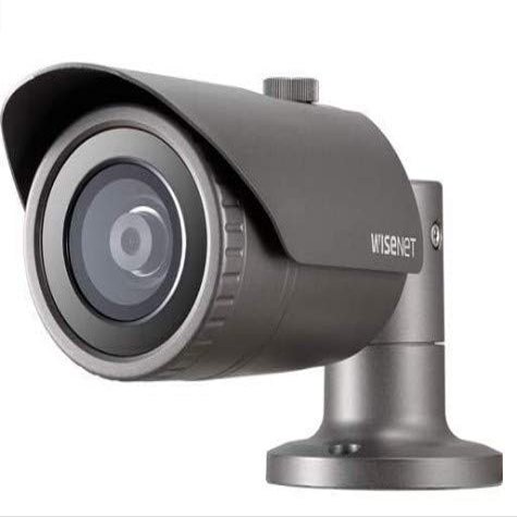 Hanwha Techwin QNO-8010R 5MP IR WDR PoE Outdoor Network Bullet Camera with 2.8mm Fixed Lens, RJ45 Connection
