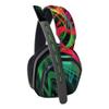 MightySkins Skin Compatible with Astro A10 Headset - Neon Splatter | Protective, Durable, and Unique Vinyl Decal wrap Cover | Easy to Apply, Remove, and Change Styles | Made in The USA view 1