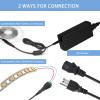 12 Volt 6 Amp Power Supply Adapter,12V 6A 72W US Plug DC Power Supply 5A 4A 3A 2A 1A Adapter with 5.5mm x 2.1mm-2.5mm Output Jack 12V AC/DC Adapter Transformer for LED Strip Light Printer Camera CCTV view 3