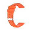 Compatible with Garmin Vivoactive 3 Watch Bands, Samsung Galaxy Active 2/Galaxy Watch 42mm/Garmin Forerunner 645 Music Wristband, 20mm Soft Silicone Replacement Straps for Women Men (Orange Gray) view 4