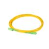 SpeedyFiberTX  2-Pack 50 Feet SC/APC to SC/APC Slim Simplex Riser OFNR Fiber Patch Cable, Corning SMF-28 Singlemode 9/125um Ultra Fiber, OS1/OS2 Compatible view 2