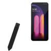 BoxWave Stylus Pouch Compatible with LG V60 ThinQ 5G (Single Screen) - Stylus PortaPouch, Pen Stylii Holder Carrier Portable Self-Adhesive - Jet Black view 1