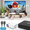 Super Mini Blu-ray HD DVD for TV, 1080P Blue-ray Home Theater, Portable with Remote Control + HDMI AV Cable + Built-in PAL/NTSC, Support USB Input view 2