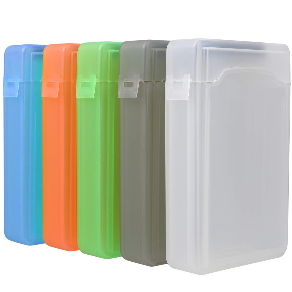 5pcs Hard Disk Protector Hard Drive Organizer Drive Protector Disk Organizer Drive Case Case