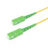 SpeedyFiberTX  1-Pack 20 Meter SC/APC to SC/APC Slim Simplex Riser OFNR Fiber Patch Cable, Corning SMF-28 Singlemode 9/125um Ultra Fiber, OS1/OS2 Compatible view 1