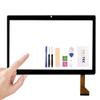 for 10.1'' Inch Zonko K105 Tablet PC Front Outter Touch Screen Panel Digitizer Sensor Glass Replacement Phablet Multitouch (Black)(Bigger Size) view 1