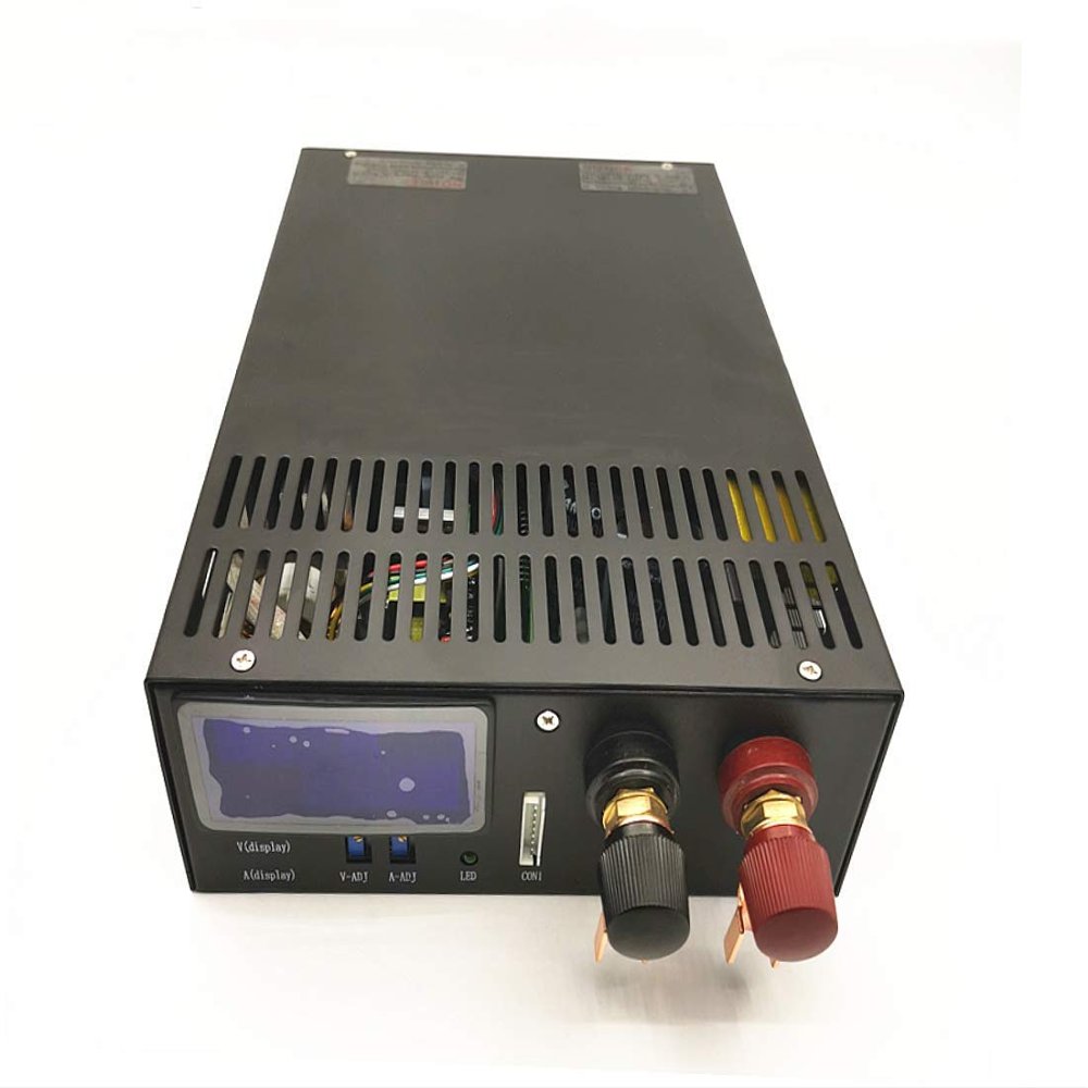 JINGMAIDA 3000W AC-DC Converter Digital Display Current Voltage Adjustable Switch Regulated Power Supply DC 0-220V 0-13.6A for Computer Project, LED Strip Lights, 3D Printer
