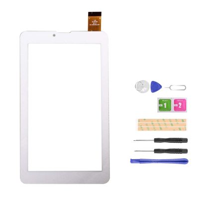 for Logic T3G 7'' Touch Screen Digitizer Tablet New Replacement (White)