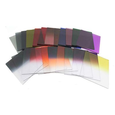 25 in 1 Square Filter Color ND Neutral Density Gradient Neutral Density Gradient Filter(Gradual ND4)
