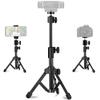 Webcam Tripod Stand Extendable Desktops Tripod for Camera/Phone/Webcam, Desk Tripods Webcam Mount Holder Compatible with Logitech Webcams C925e C922x C922 C930e C930 C920 C615 /iPhone/Ring Light view 1