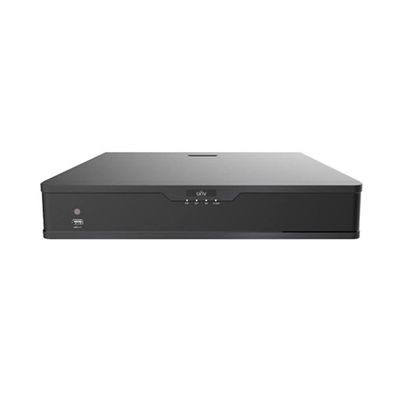 Uniview NVR304-32S-P16 32-Channel NVR (8MP/6MP/5MP/4MP/3MP/1080p/960p/720p/D1/2CIF/CIF) Network Video Recorder 8M Resolution Recording with Supports 4 SATA HDD Up 14TB Each (Not Included)