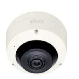Hanwha Techwin XNF-8010R X Series 6MP Sensor 360 Indoor Smart Detection Fisheye Camera, People Counting,Lens 1.6mm (192X192) W/Simple Focus, Triple Codec H.265, H.264 and MJPEG Multiple Streaming