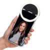 Lumee Studio Clip Light - LED Ring Light for Laptops, Monitors, Smartphones, Tablets - Portable and Rechargeable - Black view 2