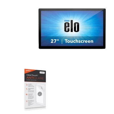 BoxWave Screen Protector Compatible with Elo 2796L - ClearTouch Anti-Glare (2-Pack), Anti-Fingerprint Matte Film Skin