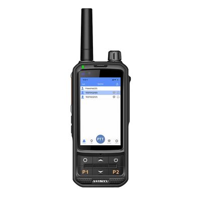 ANYSECU LTE 4G POC PTT Network Radio Dual Sim Card WiFi Radio Unlocked GSM Compatible with Zello Real PTT