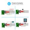 Adeept Upgrade Ultimate Starter Kit for Raspberry Pi 4 3, Raspberry Pi Kit, Python C Code, 40 Projects, DIY Electronic Components Kit with 480 Pages PDF Manual view 4