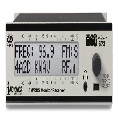 INOVONICS INOMINI FM/RDS Monitor/Receiver Model 673