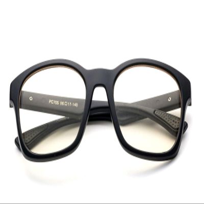 Men Women Blue Light Filter Protection Glasses UV 100% (Matte Black)