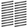 TRENDnet 24-Port Blank Keystone 1U Patch Panel, 20-Pack Bundle, 1U 19" Metal Rackmount Housing, Recommended with TC-K25C6 & TC-K50C6 Cat6 Keystone Jacks (Sold Separately), Black, TC-KP24-20 view 1