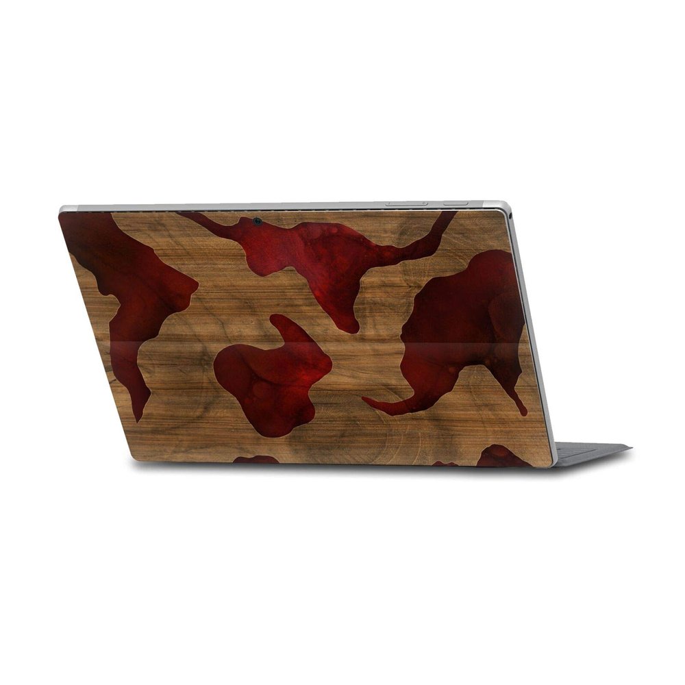 Head Case Designs Officially Licensed Alyn Spiller Fire Wood & Resin Vinyl Sticker Skin Decal Cover Compatible with Microsoft Surface Pro 4/5/6