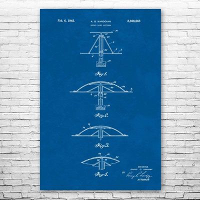Broadband Antenna Poster Print, Radio Station Art, Network Engineer, Telecom Gift, Antenna Art Print, Ham Radio Gift Blueprint (13 inch x 19 inch)