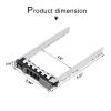 10PCS,2.5" Hard Drive Tray Caddy for Dell PowerEdge Server - T440 T640 R330 R430 T430 R630 T630 R730 R730XD R830 R930 for G176J and 0G176J view 2