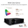 ASUS ProArt A1 Professional Projector Calman Verified with 3000 Lumens, Full HD Projector with 4K Input, Auto Keystone, 120Hz Home Theater Projector with HDMI, VGA, USB, Wireless Mirroring, Speaker view 3