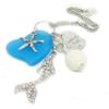 Mermaid Rear View Mirror Charm - Sea Glass Rearview Hanger Diffuser - Adult Mermaid Gifts view 4