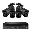 16-Channel Nocturnal NVR System with 4K (8MP) Smart IP Optical Zoom Security Cameras with Real-Time 30FPS Recording 4 / Black view 1