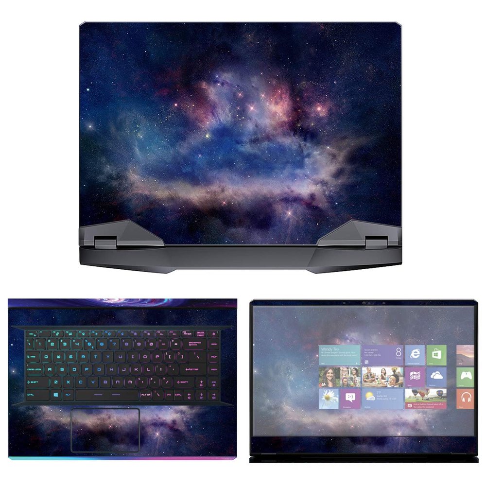 Decalrus - Protective Decal Skin Sticker for MSI GE66 Raider (15.6" Screen) case Cover wrap MSge66_raider-208
