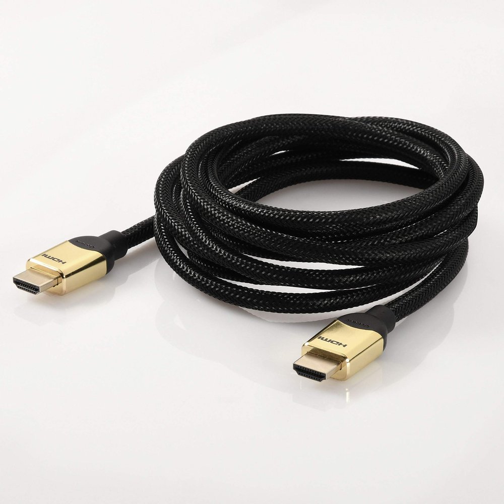 Blackweb BWA19AV008 4K Hdmi Cable, 12' Black