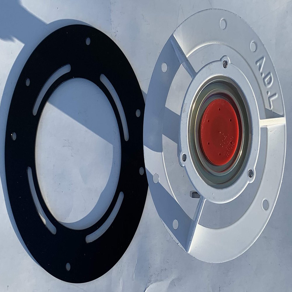 ADL Dual Ku Band Prime Focus Linear Commercial Feed with Mounting Ring