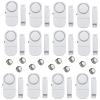12 Pack Wireless Security Window/Door Alarm, Magnetic Sensor Door Window Burglar Alert Alarm Pool Alarms Super Loud for Home, Garage, Apartment, Dorm, RV and Office(Include Batteries) view 1