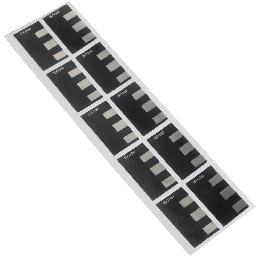 135 35 Bulk Film DX Code Label 35mm Film Cassette Cartridge Sticker DIN ASA ISO100 50 250 400 500 Sticker Auto ISO Detect Hand Roll Film Accessories(ISO100)