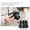 7Artisans 35mm F1.2 II APS-C Large Aperture Manual Focus Prime Lens for Fuji X Mount Mirrorless Cameras Black view 3