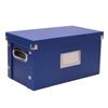 Snap-N-Store Vinyl 45 Record Box, for 45 RPM Vinyl Storage, 8.25 x 7.5 x 14.5 Inches, Classic Blue, SNS02418 view 1