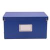 Snap-N-Store Vinyl 45 Record Box, for 45 RPM Vinyl Storage, 8.25 x 7.5 x 14.5 Inches, Classic Blue, SNS02418 view 3