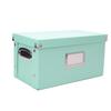 Snap-N-Store Vinyl 45 Record Box, for 45 RPM Vinyl Storage, 8.25 x 7.5 x 14.5 Inches, Mint, SNS02417 view 1