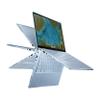 ASUS Chromebook Flip C433 2 in 1 Laptop, 14" Touchscreen FHD NanoEdge Display, Intel Core m3-8100Y Processor, 8GB RAM, 64GB eMMC Storage, Backlit Keyboard, Silver, Chrome OS, C433TA-AS384T view 1