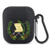 FLDGRWB Stylish Case for AirPods Guatemala's Patriotic Symbols Earphone case Black-Guatemala's Patriotic symbols1,One Size view 1