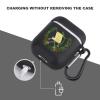 FLDGRWB Stylish Case for AirPods Guatemala's Patriotic Symbols Earphone case Black-Guatemala's Patriotic symbols1,One Size view 3