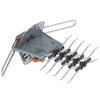 BRLUCKY home TA-102Y 360-Degree Rotation UV Dual Bands 28-36dB Outdoor Antenna Dovetail Guide without Stand AA view 3