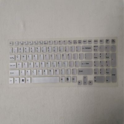 Keyboard Skin Protector Cover for Sony vaio Vaio VPC-F21 VPC-F22 VPC-F23 VPC-F24 VPCF217HG VPC-F24M1E VPCF219FJ VPCF23AJ VPCF21AFJ VPCF24AJ VPCF21AGJ VPCF22AJ (Silver)