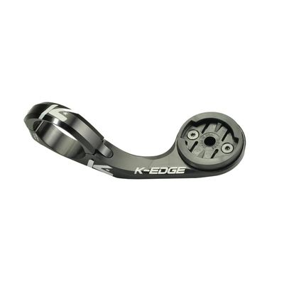 K-Edge | Max Bicycle Computer Mount | for Garmin GPS Devices | Black