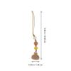 Hemobllo Phone Charm Pendant - Lotus Jade Phone Strap Charm Pendant Beaded Lanyard Hanging Ornament Keychain Decorations for Car Key U Disk view 2