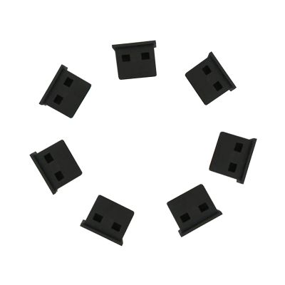 100pcs USB 2.0/3.0 Type A Dust Cover Port Protectors Anti-Dust Dirt USB Port Anti-Dust Cover Plugs Protector Stopper Cap for Female Port for TV,Computer,Other Devices (Black)