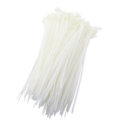 Aidilite 250pcs Cable Ties Plastic Nylon Zip Wire Tie Wraps Resistant For Indoor Outdoor Multi-Purpose Use (250pcs 11.8X 0.14IN)