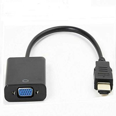 HDMI to VGA Converter Adapter NO Audio Output Replacement for Xbox PS4 PC Laptop