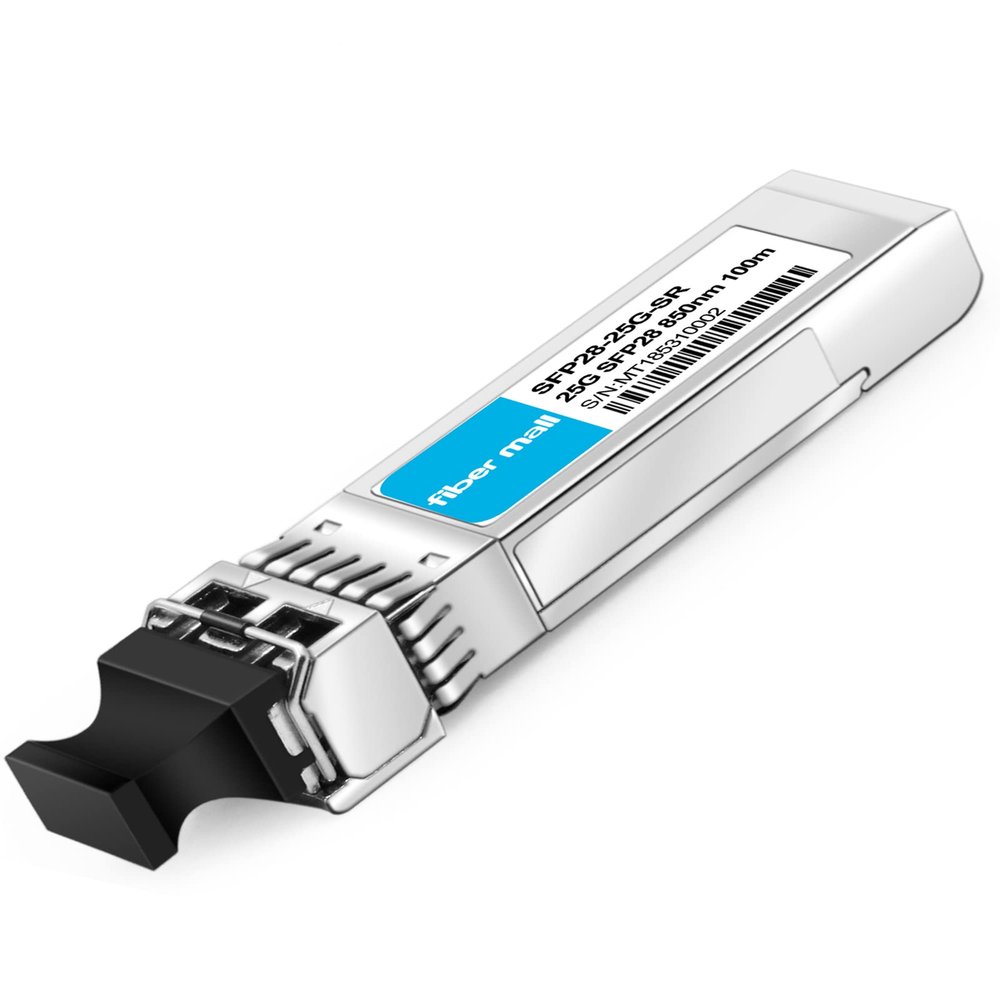 25G SFP28 SR for Mellanox MMA2P00-AS 25GBASE-SR SFP28 850nm 100m DOM LC MMF Optical Transceiver Module